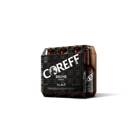 Bière Brune Pur Malt 6,5% COREFF