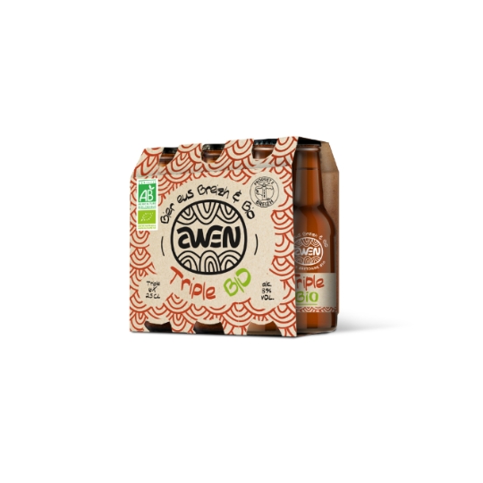 Bière Blonde Triple Bio 8% AWEN