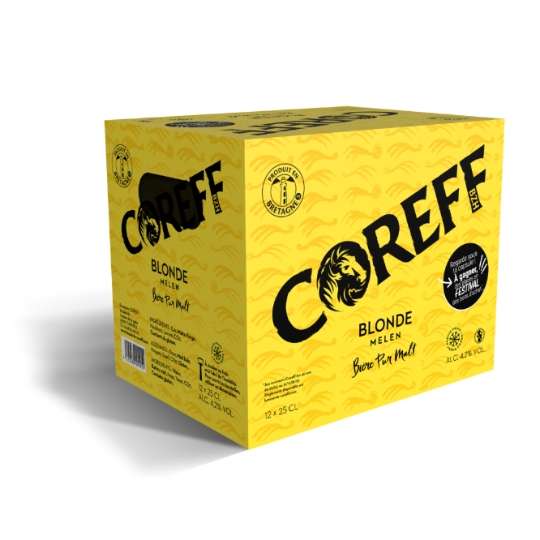 Bière Blonde Pur Malt 4,2% COREFF