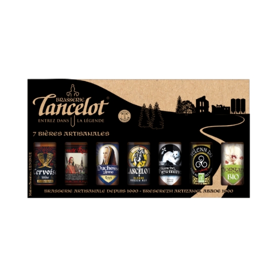 Coffret Bière Artisanale Assortiment LANCELOT