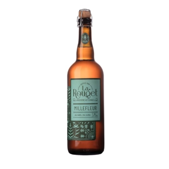 Bière Blonde Miel du Jura Millefleur LA ROUGET