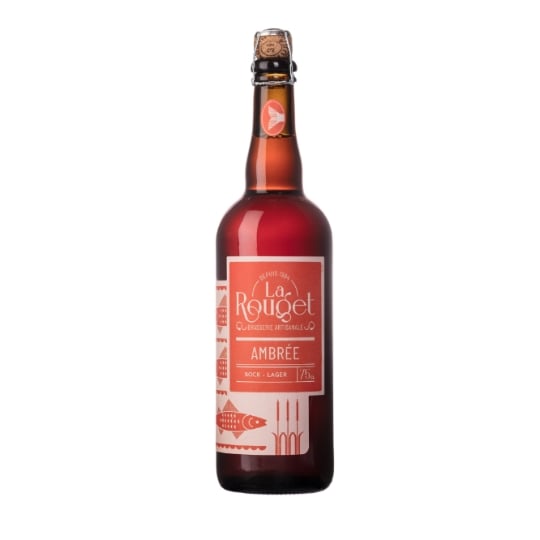 Bière Ambrée LA ROUGET