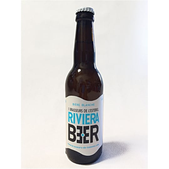 Bière Blanche des Brasseurs de l'Esterel RIVIERA BEER