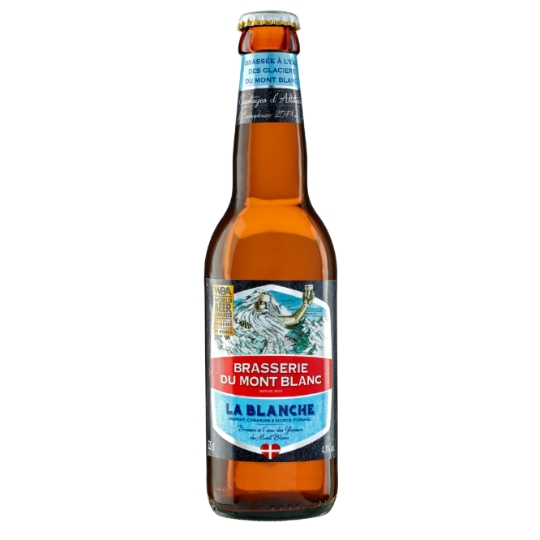 Bière Blanche 4,7% BRASSERIE DU MONT BLANC