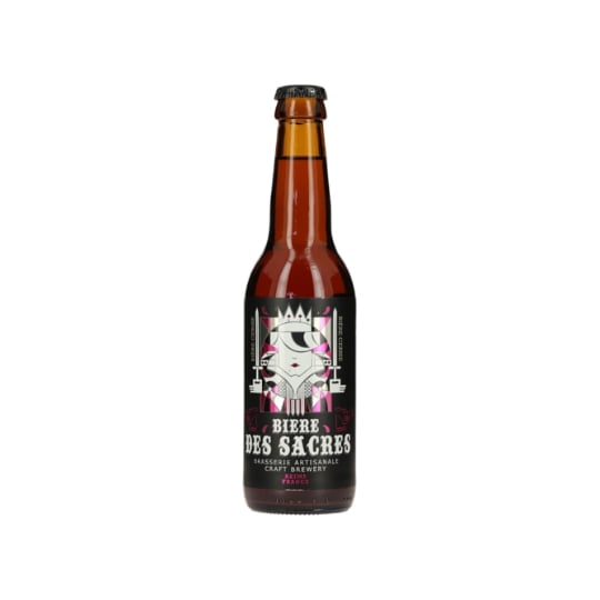 Bière Aromatisée Cerise Artisanale 5,5% BIERE DES SACRES
