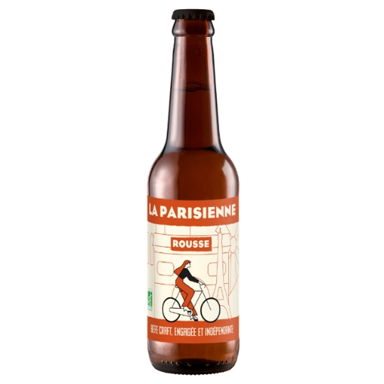 Bière Rousse Bio 5% LA PARISIENNE