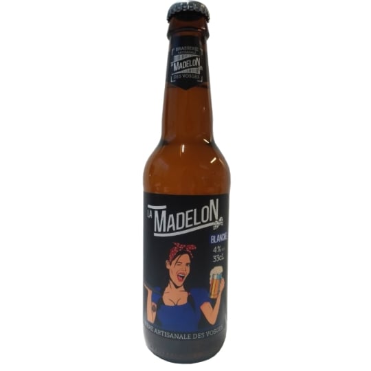 Bière Blanche Artisanale des Vosges 4% LA MADELON