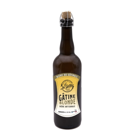 Bière Blonde Artisanale 5,8% LA GATINE