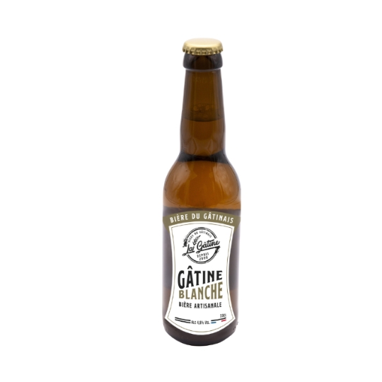 Bière Blanche Artisanale 4,8% LA GATINE