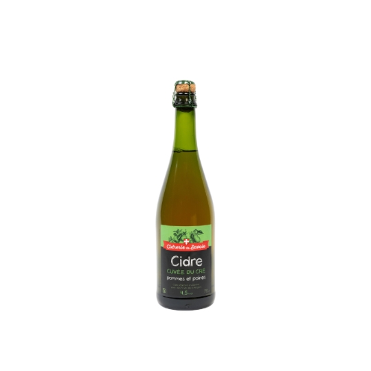 Cidre Cuvée du Cré Pommes et Poires 4,5% CIDRERIE DE SAVOIE