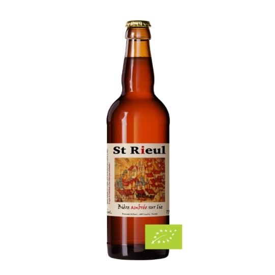 Bière Ambrée 7% Bio ST RIEUL