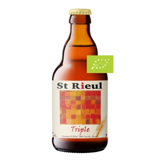Bière Triple 9% Bio ST RIEUL