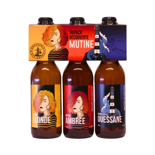 Coffret Bière Tripack Découverte BRASSERIE DES ABERS