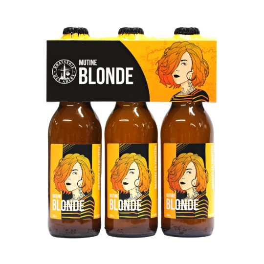 Bière Mutine Blonde 5° BRASSERIE DES ABERS