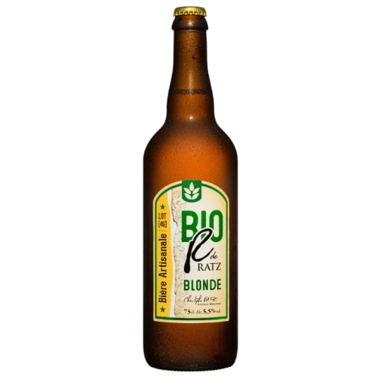 Bière Blonde Bio 5,5% BRASSERIE ARTISANALE RATZ