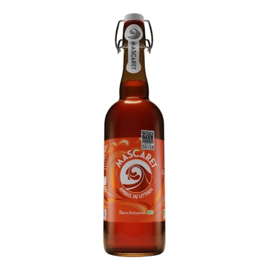 Bière Ambrée du littoral Bio 6% MASCARET