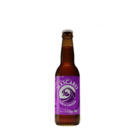 Bière Brune de Cordouan Artisanale Bio 7% MASCARET