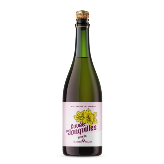 Bière Fruitée Cuvée des Jonquilles Rosée BRASSERIE AU BARON