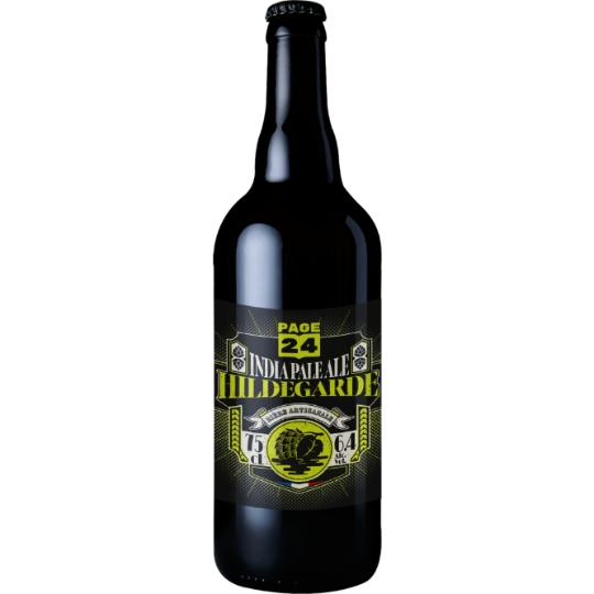 Bière India Pale Ale Hildegarde Artisanale 6.4% PAGE 24