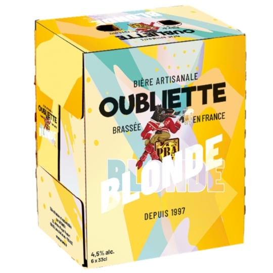 Bière Blonde 4,5% OUBLIETTE