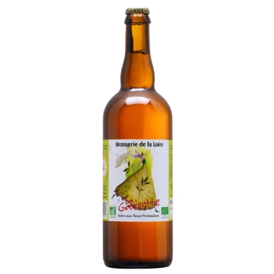 Bière Blonde Bio aux Fleurs Printanières Bio 5,5% BRASSERIE DE LA LOIRE