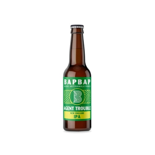 Bière Artisanale Agent Trouble New England IPA 6,5% BAPBAP