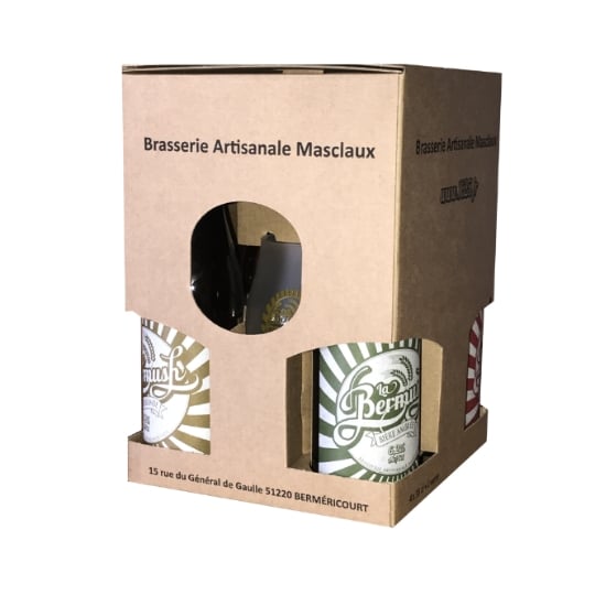 Bière Artisanales Coffret Découverte BERMUSH