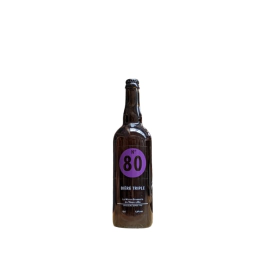Bière Triple N° 80 6,6% CELESTIN