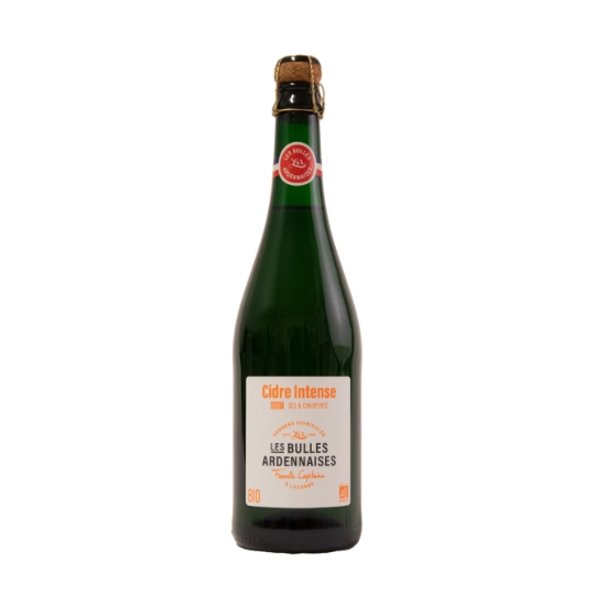 Cidre Intense Brut Sec & Charpenté Bio LES BULLES ARDENNAISES