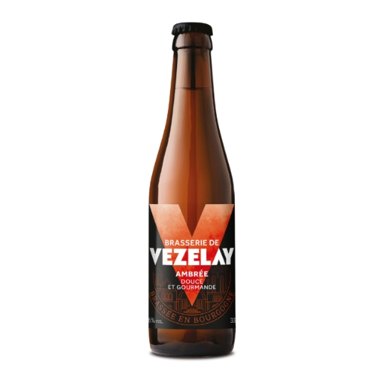Bière Ambrée Bio 5,6% VEZELAY