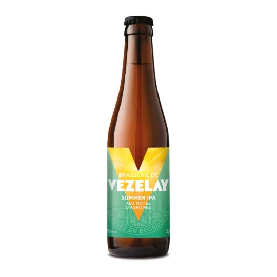 Bière Summer IPA Bio 5,5% VEZELAY