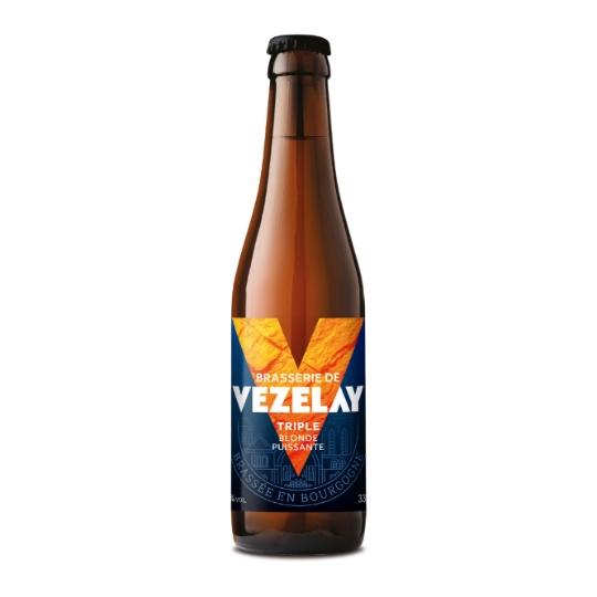 Bière Blonde Style Abbaye Bio 8% VEZELAY