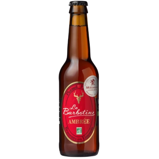 Bière Ambrée Bio LA BARBOTINE