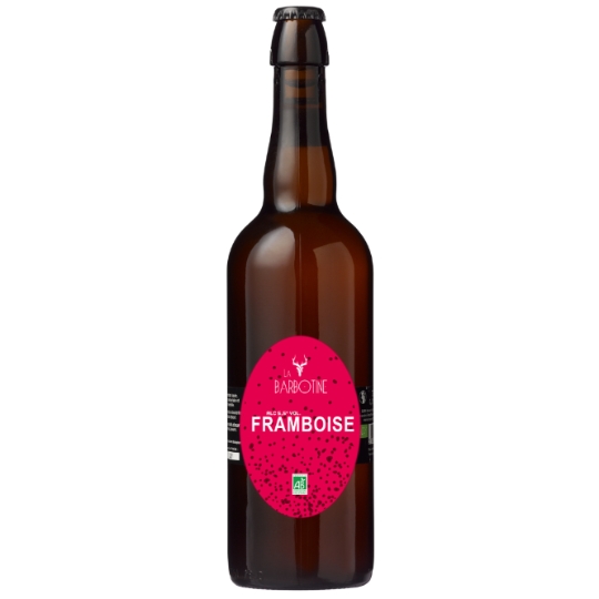 Bière Framboise Bio 5,5° LA BARBOTINE