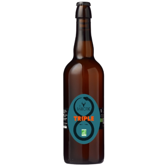 Bière Triple Triple Bio LA BARBOTINE