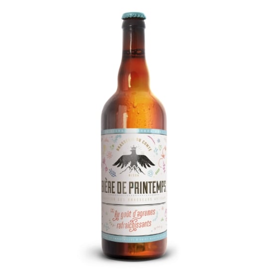 Bière De Printemps Au Goût d'Agrumes Bio BRASSERIE DU COMTE