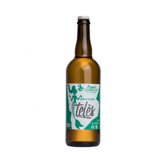 Bière Blonde Télès 5,5% BRASSERIE D'EMERAUDE