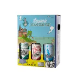 Coffret de Bière blonde, Rousse et Blanche BRASSERIE D'EMERAUDE