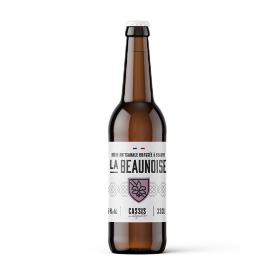 Bière Aromatisée Cassis 5% LA BEAUNOISE
