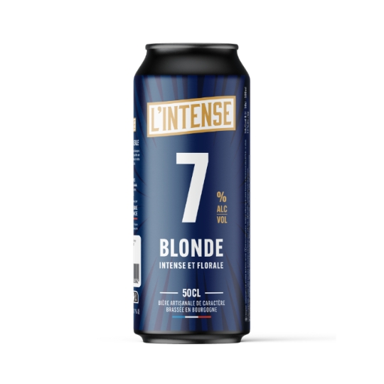 Bière Blonde 7% L'INTENSE