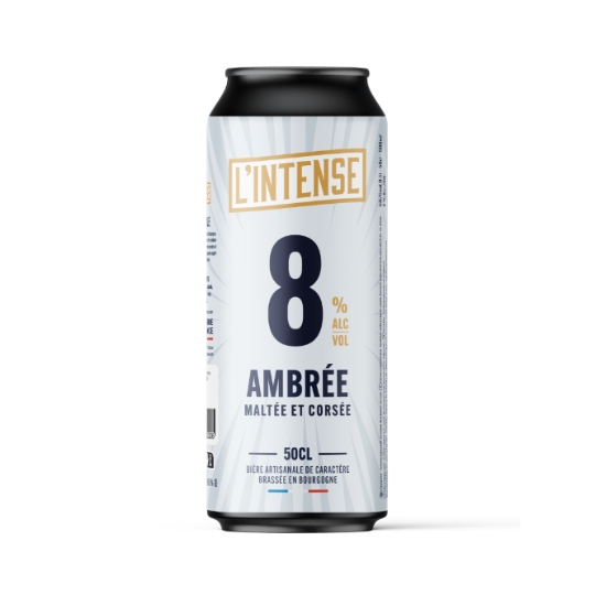 Bière Ambrée 8% L'INTENSE