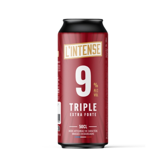 Bière Triple Extra Forte 9% L'INTENSE