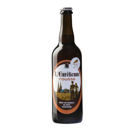 Bière Rousse Artisanale du Pays Chartrain L'EURETIENNE