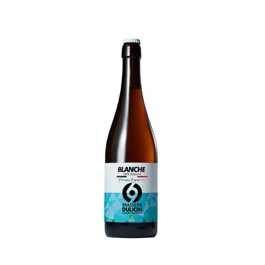Bière Blanche Bio 100% Epeautre 5,5% BRASSERIE DULION