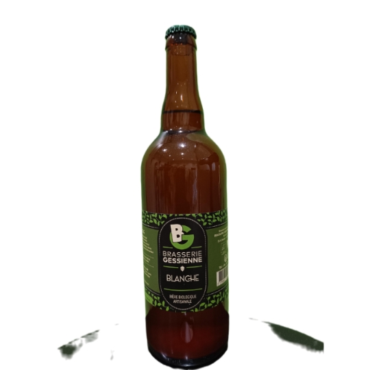 Bière Blanche Bio Artisanale 5,6% BRASSERIE GESSIENNE