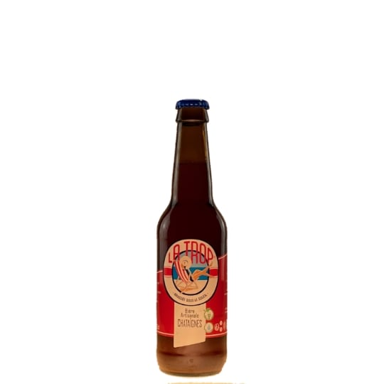 Bière Ambrée à la Chataîgne 5,7% LA TROP