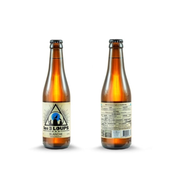 Bière Blanche Artisanle 5,5% LES 3 LOUPS