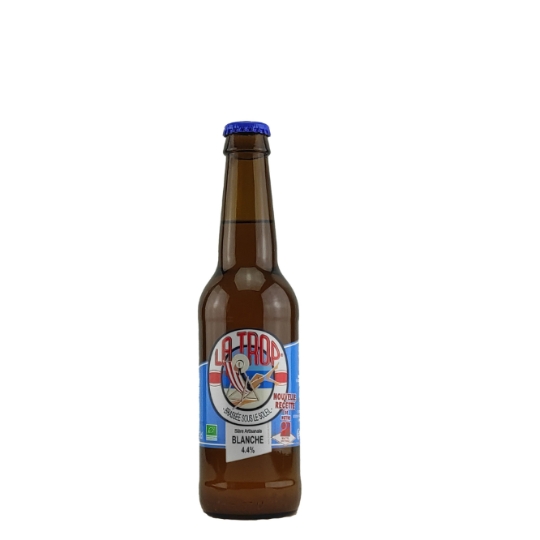 Bière Blanche Bio 4,4% LA TROP