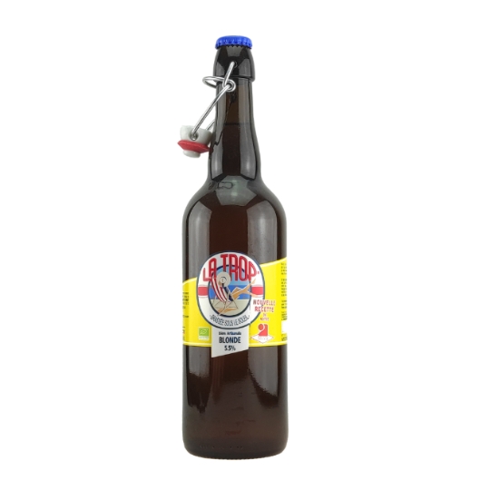 Bière Blonde 5,5% LA TROP