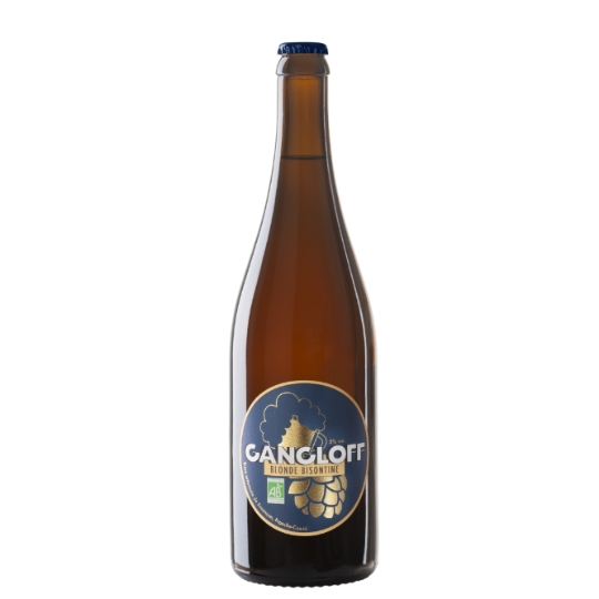 Bière Blonde Bisontine Bio 5% GANGLOFF